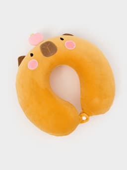 Мягкая игрушка - антистресс подголовник «Капибара»