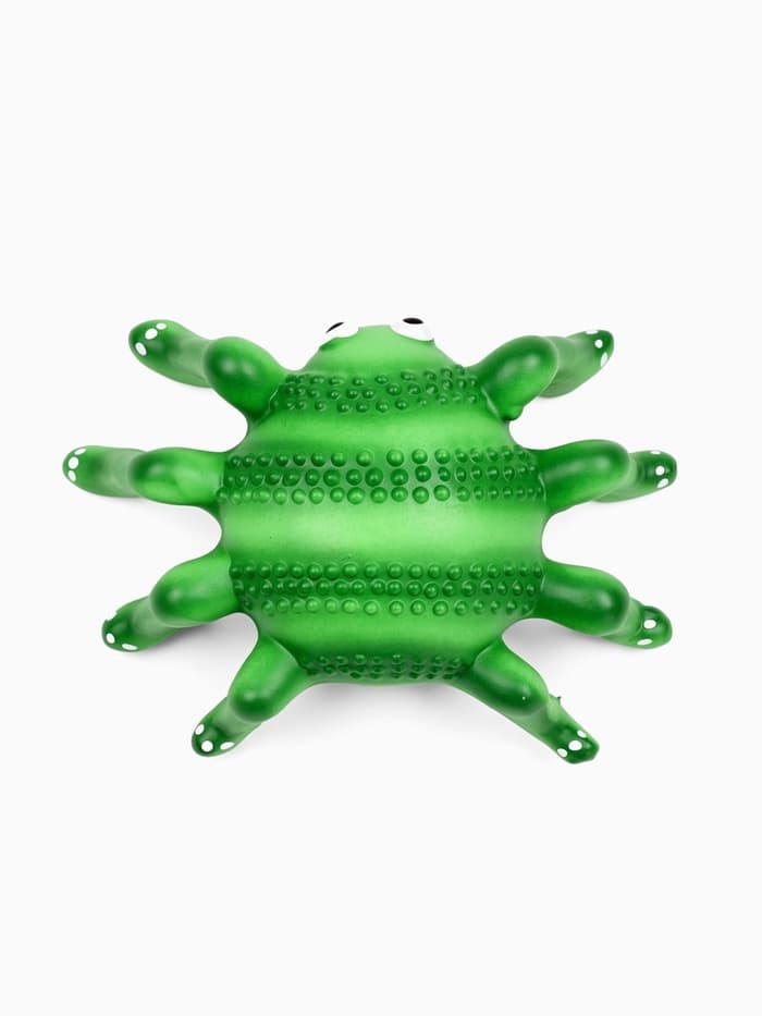 Пищащая игрушка для собак «Паук», 12×8 см, латекс