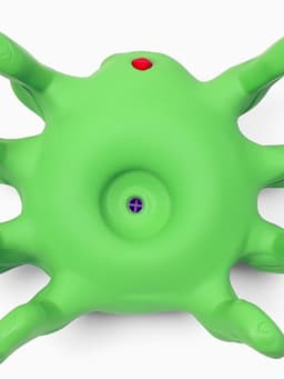 Пищащая игрушка для собак «Паук», 12×8 см, латекс