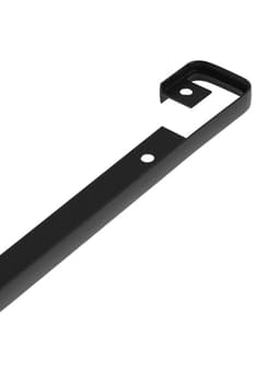 Планка для столешницы щелевая CAPPIO, 28 мм, черный, набор 2 шт.