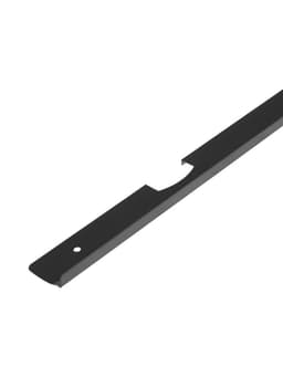 Планка для столешницы угловая CAPPIO, 28 мм, черный, набор 2 шт.