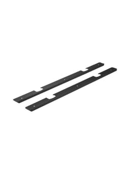 Планка для столешницы угловая CAPPIO, 38 мм, черный, набор 2 шт.