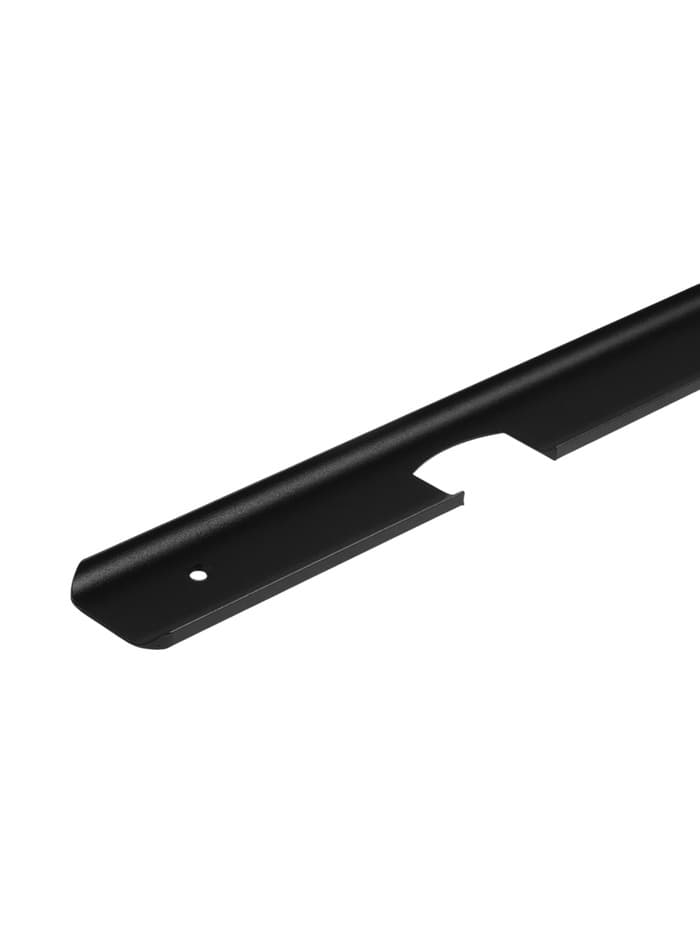 Планка для столешницы угловая CAPPIO, 38 мм, черный, набор 2 шт.
