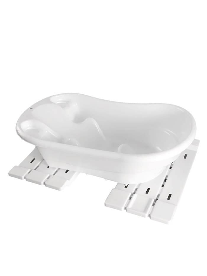 Набор: ванна детская для купания, полки 2 шт.