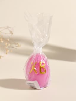 Свеча пасхальная «Яйцо ХВ», 45×45×62 мм, МИКС