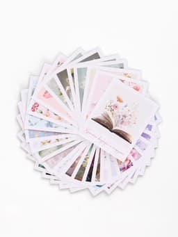 Открытки мини «Красота», набор 35 шт., 8×9.5 см