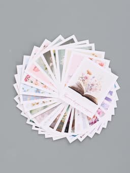 Открытки мини «Красота», набор 35 шт., 8×9.5 см