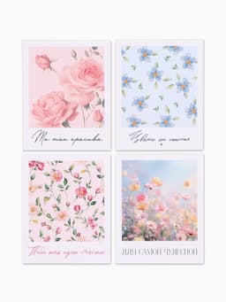 Открытки мини «Красота», набор 35 шт., 8×9.5 см