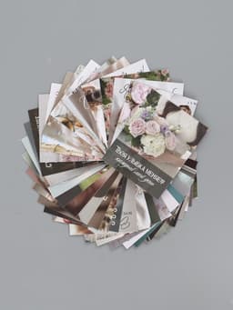 Открытки мини «Стиль», набор 35 шт., 8×9.5 см