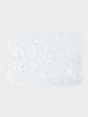 Коврик для раковины Доляна «Галька», 30×40 см, прозрачный