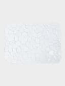 Коврик для раковины Доляна «Галька», 30×40 см, прозрачный