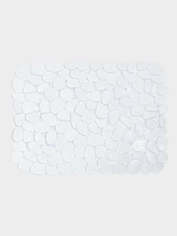 Коврик для раковины Доляна «Галька», 30×40 см, прозрачный