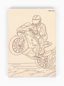 Доски для выжигания «Машинное моделирование»