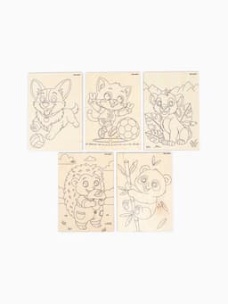 Доски для выжигания «Удивительные друзья»