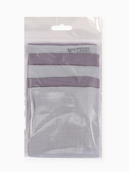 Платки носовые детские «Крошка Я» Deep grey, 20×20 см, набор 6 шт., муслин, 100 % хлопок, серые