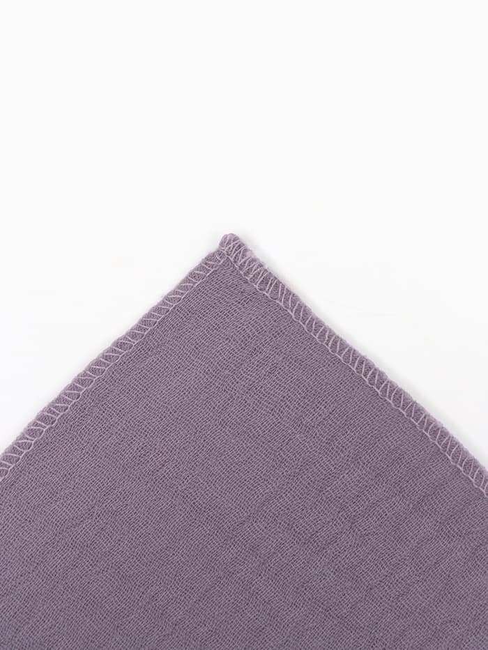 Платки носовые детские «Крошка Я» Deep grey, 20×20 см, набор 6 шт., муслин, 100 % хлопок, серые