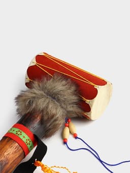 Музыкальный инструмент «Клон-тонг», 13×6×45 см, МИКС