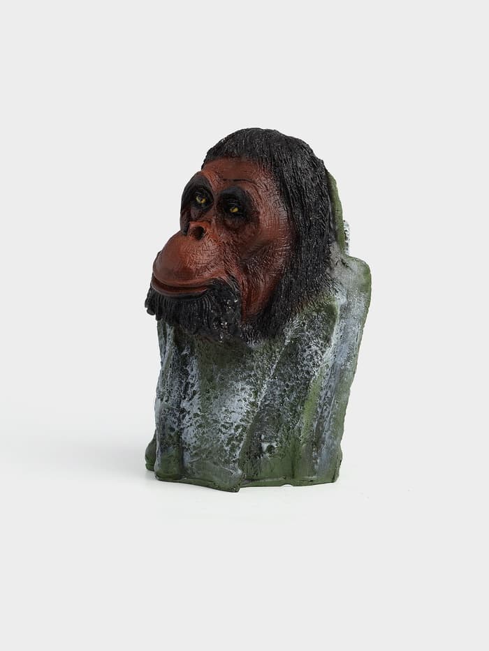 Статуя «Голова обезьяны», 10×9×14 см