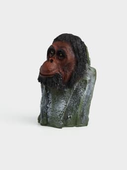 Статуя «Голова обезьяны», 10×9×14 см