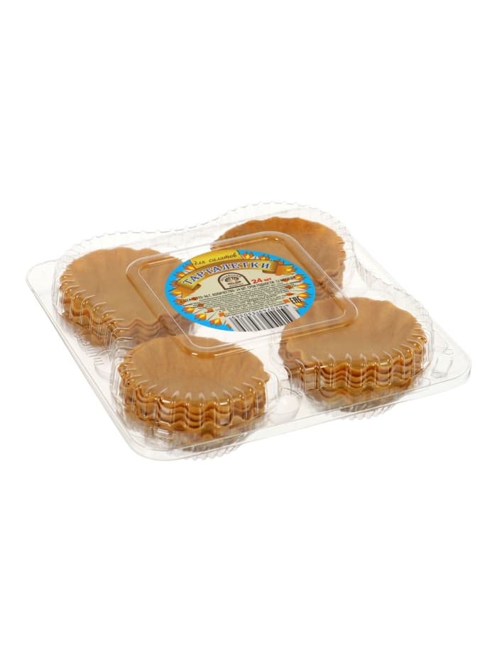 Тарталетки для салатов 24 шт., 96 г