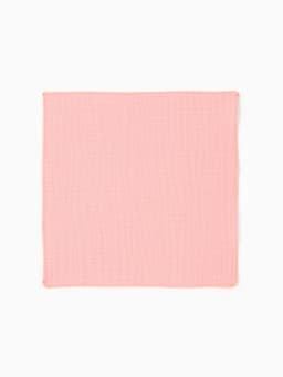 Платки носовые детские «Крошка Я» Pink Heart, 20×20 см, набор 6 шт., муслин, 100 % хлопок, розовые