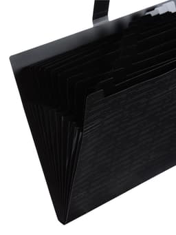 Папка А4 Your Way, 12 отделений, 600 мкм, на кнопке, чёрная