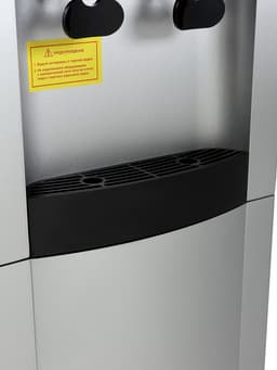 Кулер для воды AquaWork AW 16LDR, 700 Вт, нагрев, охлаждение до 12ºС, 2 крана, серый