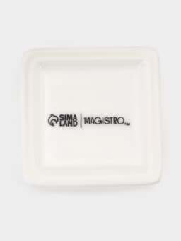 Подставка для зубочисток Magistro «Бланш». 4×5 см, фарфор, белая