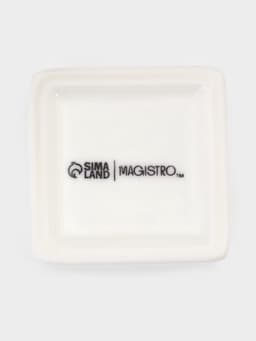 Подставка для зубочисток Magistro «Бланш». 4×5 см, фарфор, белая