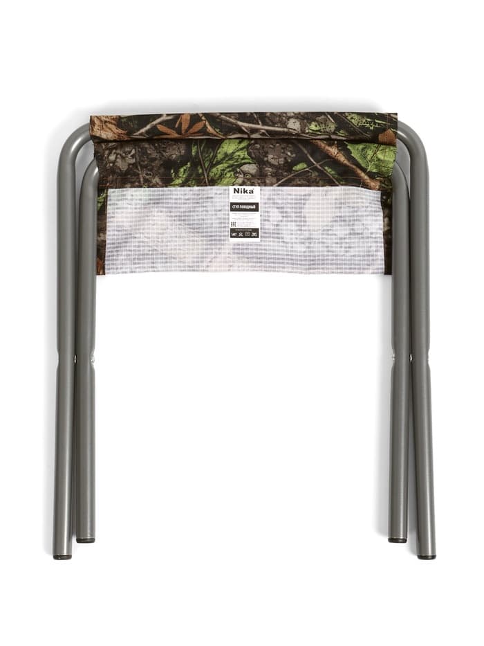 Набор складной мебели: стол, 4 стула, 102×50×44.5/61 см, чёрный, с дубовыми листьями