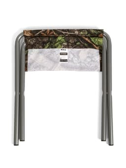 Набор складной мебели: стол, 4 стула, 102×50×44.5/61 см, чёрный, с дубовыми листьями