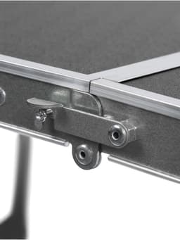 Набор складной мебели: стол, 4 стула, 102×50×44.5/61 см, чёрный, с дубовыми листьями