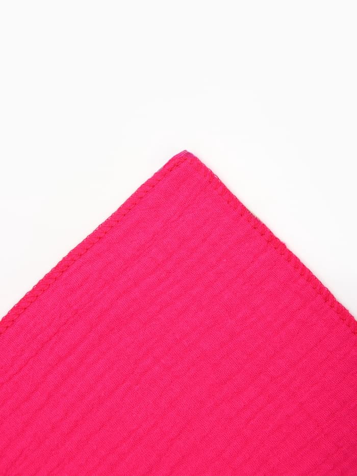 Платки носовые детские «Крошка Я» Bright star, 20×20 см, набор 6 шт., муслин, 100 % хлопок, розовые