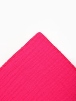 Платки носовые детские «Крошка Я» Bright star, 20×20 см, набор 6 шт., муслин, 100 % хлопок, розовые