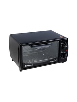 Мини печь Sakura SA-7018B, 1000 Вт, 10 л, 100-250 С, чёрная