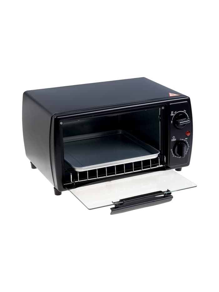 Мини печь Sakura SA-7018B, 1000 Вт, 10 л, 100-250 С, чёрная