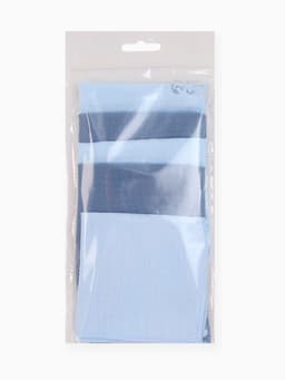 Платки носовые детские «Крошка Я. Морской бриз», 20×20 см - 6 шт., муслин, 100 % хлопок