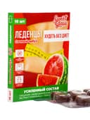 Карамель леденцовая «Худеть без диет», со вкусом сочный арбуз, обечайка, 10 шт.