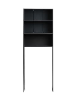 Стеллаж открытый для ванной комнаты «Клик Мебель. Пронто», 660×230×1850 мм, цвет графит
