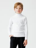 Водолазка детская MINAKU, белая, рост 116 см