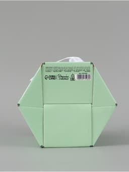 Коробка - переноска подарочная для цветов «С любовью», 17×14.8×19.5 см, шестигранник