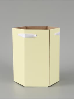 Коробка - переноска подарочная для цветов «С любовью», 17×14.8×19.5 см, шестигранник