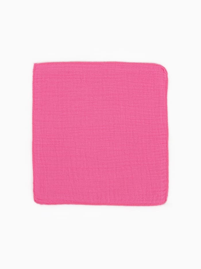 Платки носовые детские «Крошка Я. Лиловый персик», 20×20 см - 6 шт., муслин, 100 % хлопок