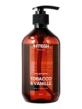 Гель для душа 4FRESH tobacco vanille, 450 мл