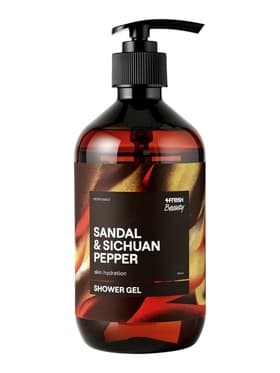 Гель для душа парфюмированный 4FRESH сандал и сычуаньский перец, 450 мл