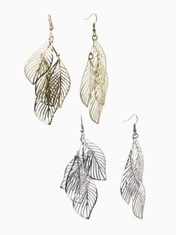 Серьги висячие «Шелест», листопад, цвет МИКС, 9.8 см