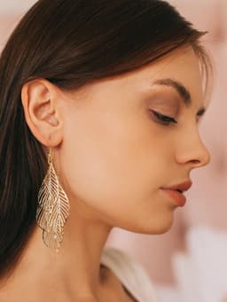 Серьги висячие «Шелест», листопад, цвет МИКС, 9.8 см