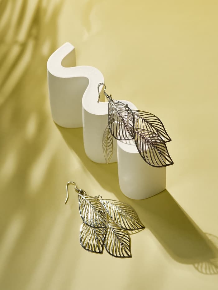 Серьги висячие «Шелест», листопад, цвет МИКС, 9.8 см