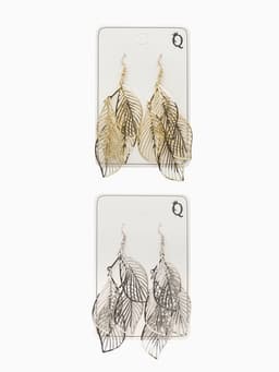 Серьги висячие «Шелест», листопад, цвет МИКС, 9.8 см