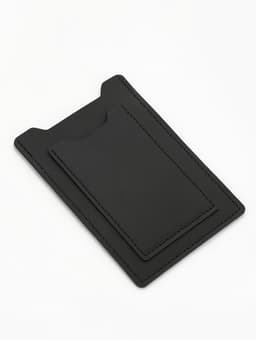 Обложка 3в1 для автодокументов, СТС, права, карта, 9×0.3×12.5 см, чёрная